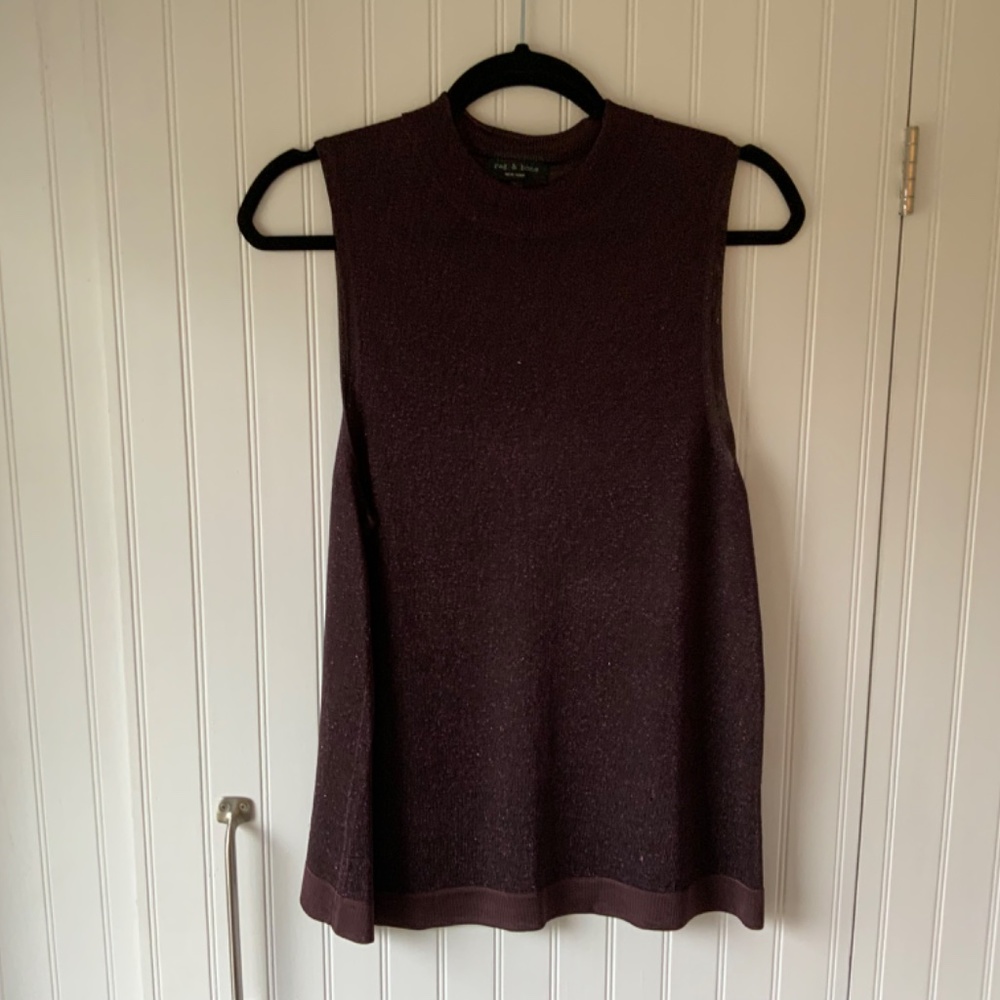 Rag & Bone Sparkle Sheer Tank - image 2